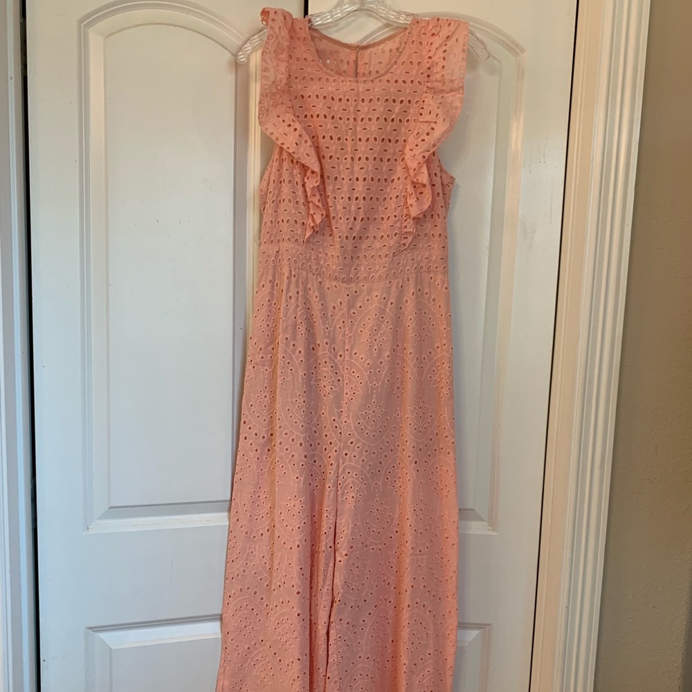 Blush lace jumpsuit- NWT
